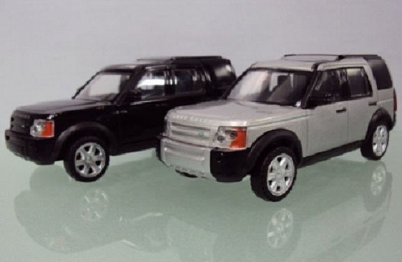 Машина металлическая 1:43 Land Rover Discovery 3  